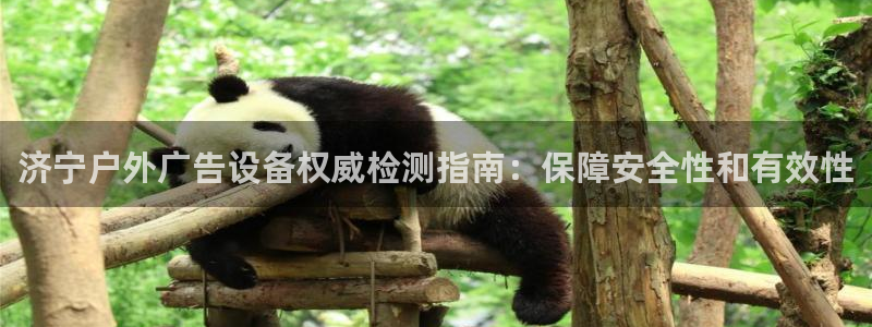 杏宇平台官网注册：济宁户外广告设备权威检测指南：保障安全性和有效性