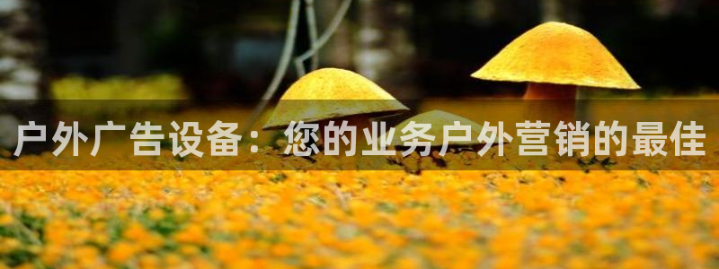 杏宇平台测速链接：户外广告设备：您的业务户外营销的最佳