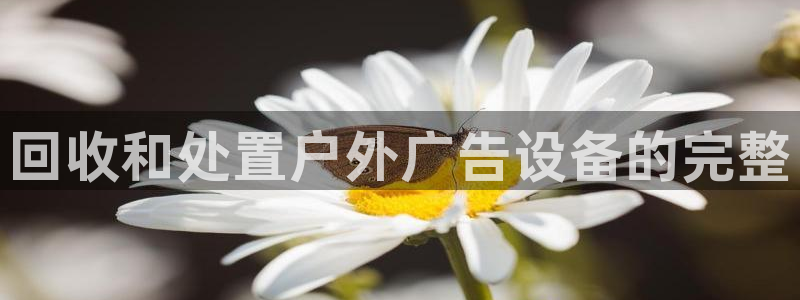 杏宇平台代理怎么样赚钱：回收和处置户外广告设备的完整