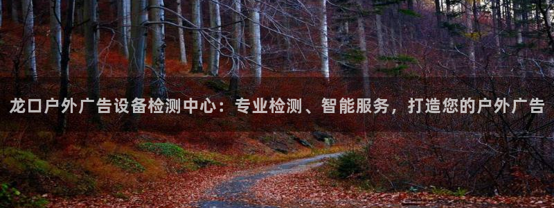 杏宇平台测速链接：龙口户外广告设备检测中