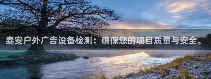 杏宇平台登录步骤是什么：泰安户外广告设备