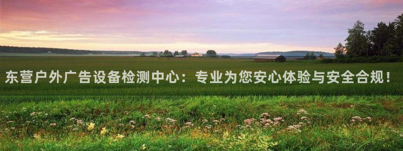 杏宇平台代理怎么样：东营户外广告设备检测