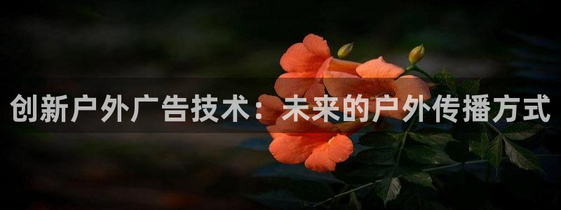 杏宇平台怎么样赚钱：创新户外广告技术：未